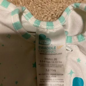 Organic swaddle up small 8-13 pounds